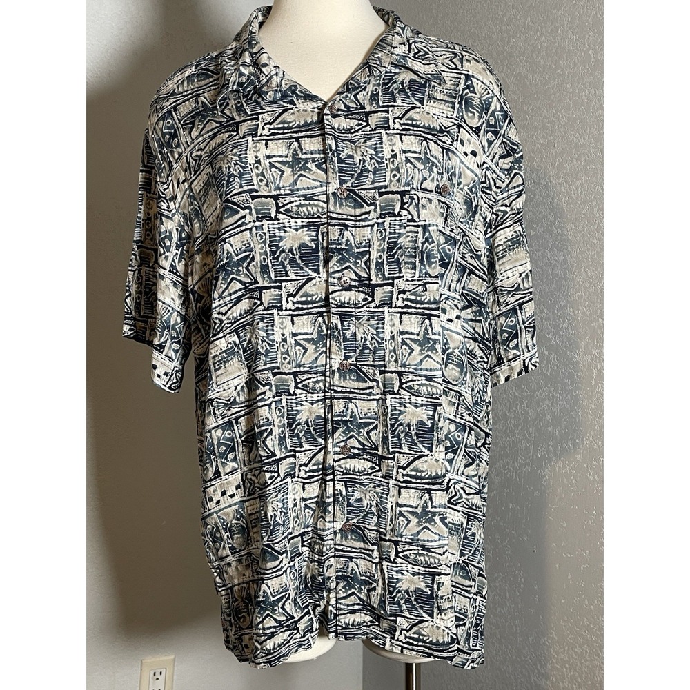 XXL 100% Rayon CAMPIA Men's Shirt